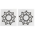 Tepel stickers Strass